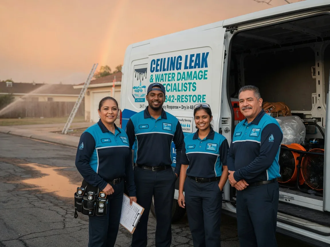 Ceiling Leak Cleanup company in Mcewensville, PA