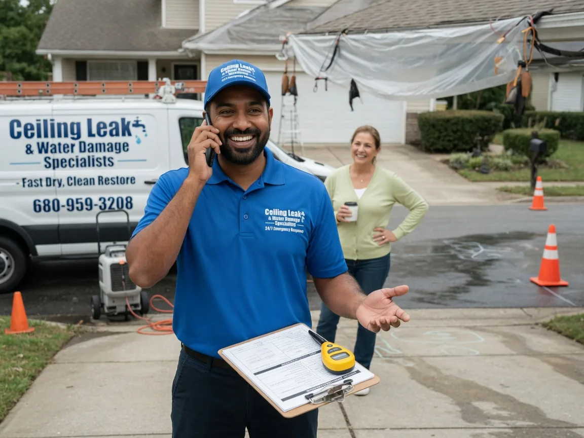 Ceiling Leak Cleanup Mcewensville, PA FAQs